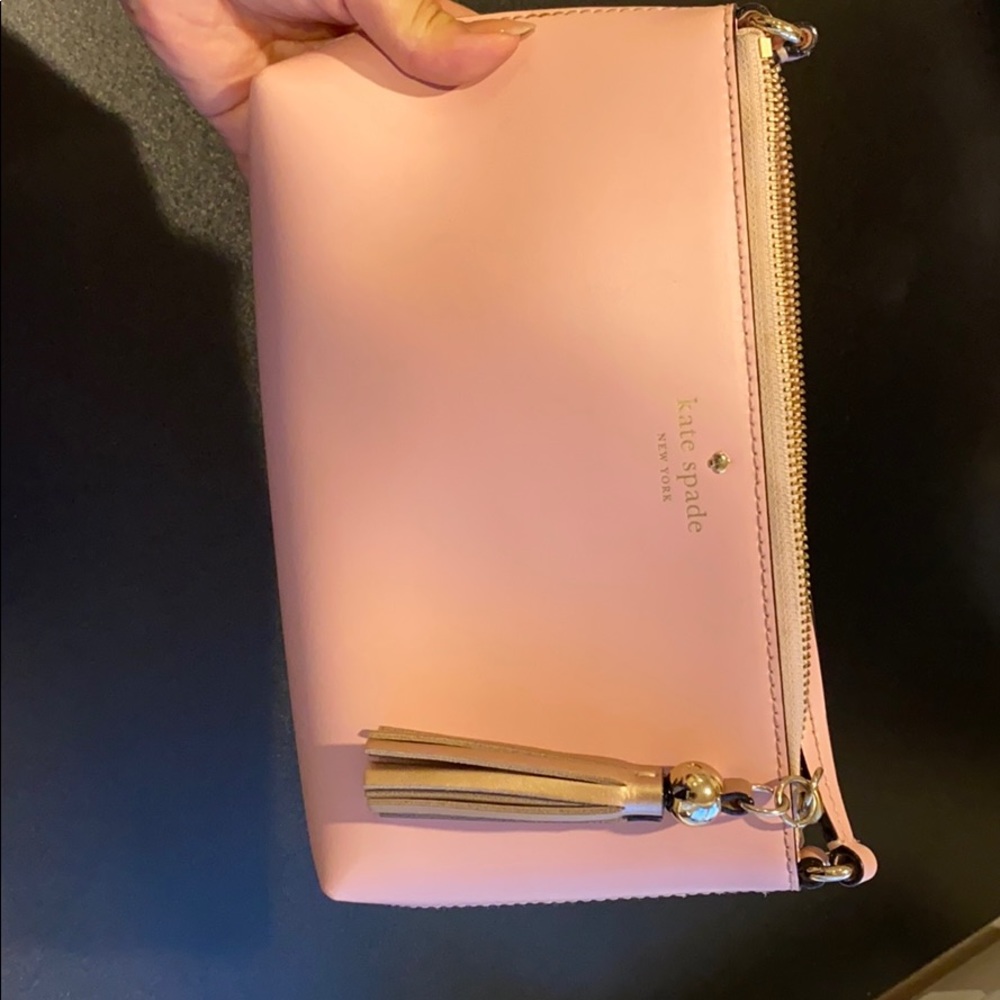Light pink Kate Spade crossbody bag